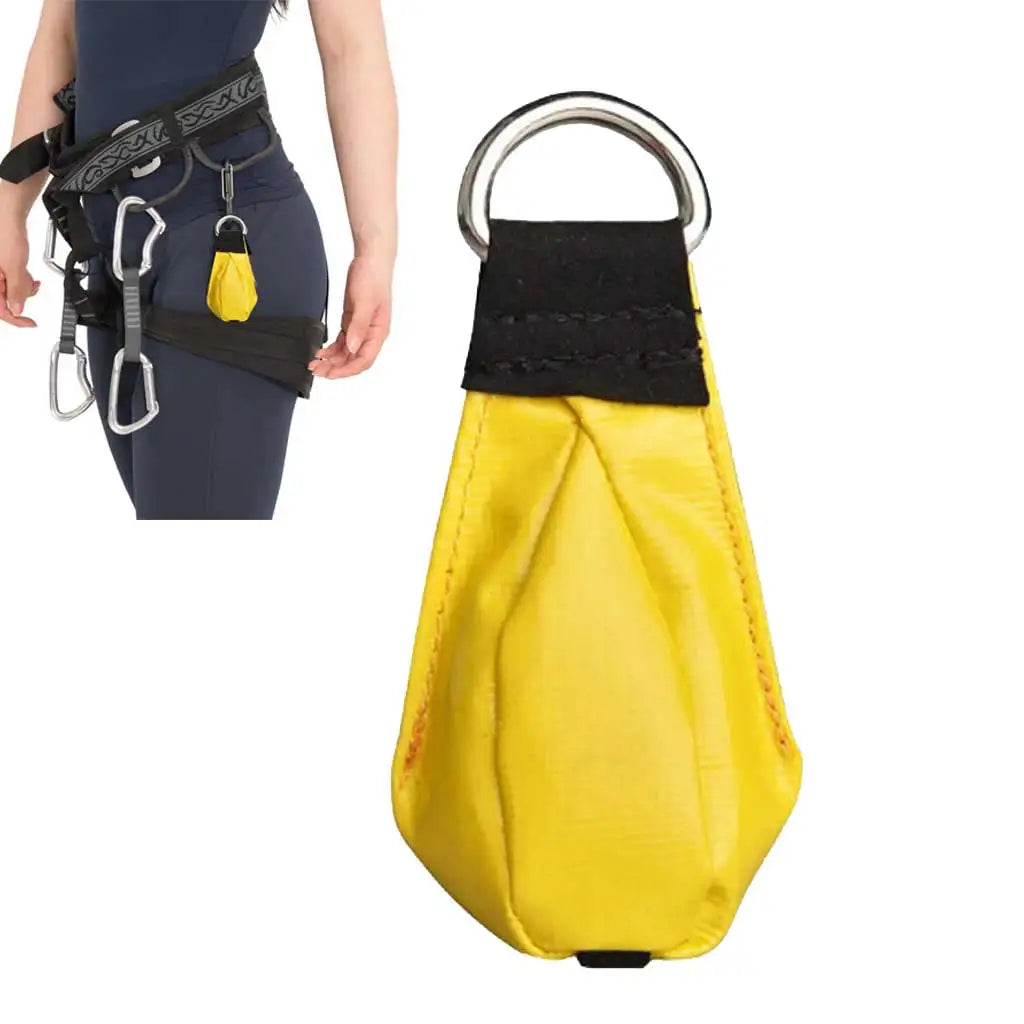210G PVC Tree Climbing Throw Line Bag Throw Weight Pouch for Arborists Caving Rock Climbing Rope Deployment Bag Oasis Select