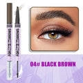 Hello Kiss 2-in-1 Waterproof Eyebrow Pencil & Gel – Four-Claw Brow