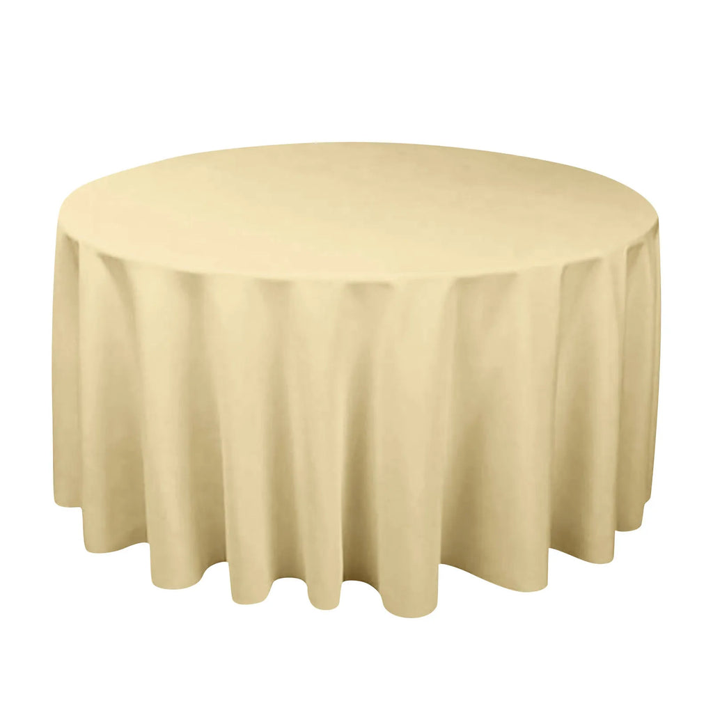 Round Satin Tablecloth – Waterproof Wedding & Banquet Cover Round Satin Tablecloth Oasis Select 180CM H