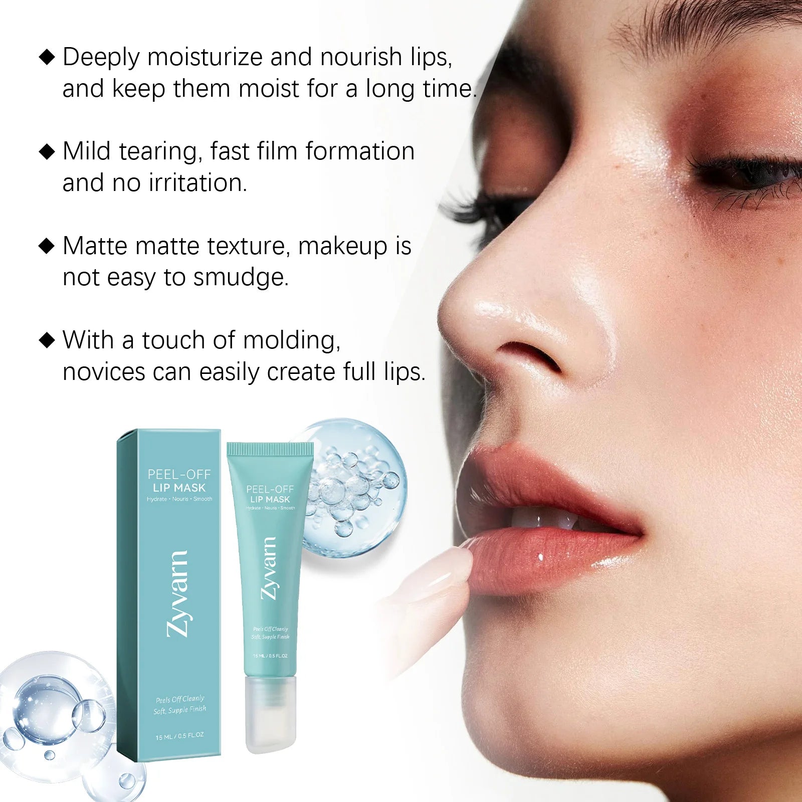 Hydrating Lip Mask Gentle Exfoliating Daily Lip Treatment Deep Moisturize Repair Chapping Lips Relief Dryness Peel Off Lip Mask Oasis Select