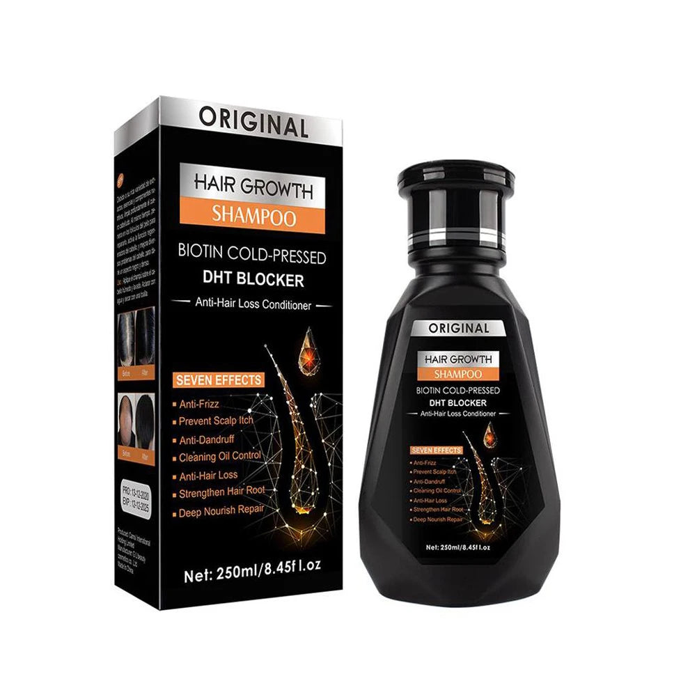 Biotin & Ginger Shampoo 250ml – Hair Growth & Thickening Hair Growth Shampoo Oasis Select 250ML
