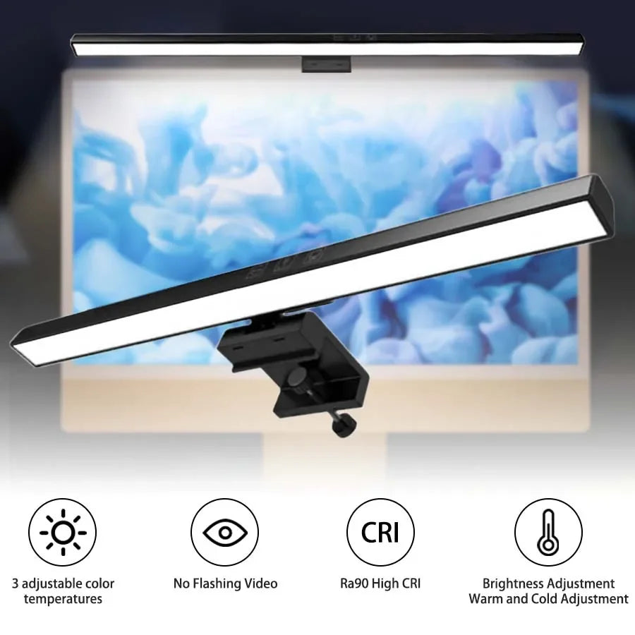 GGBEE USB LED Monitor Light Bar – Dimmable Desk Lamp 33/50CM Monitor Light Bar Oasis Select