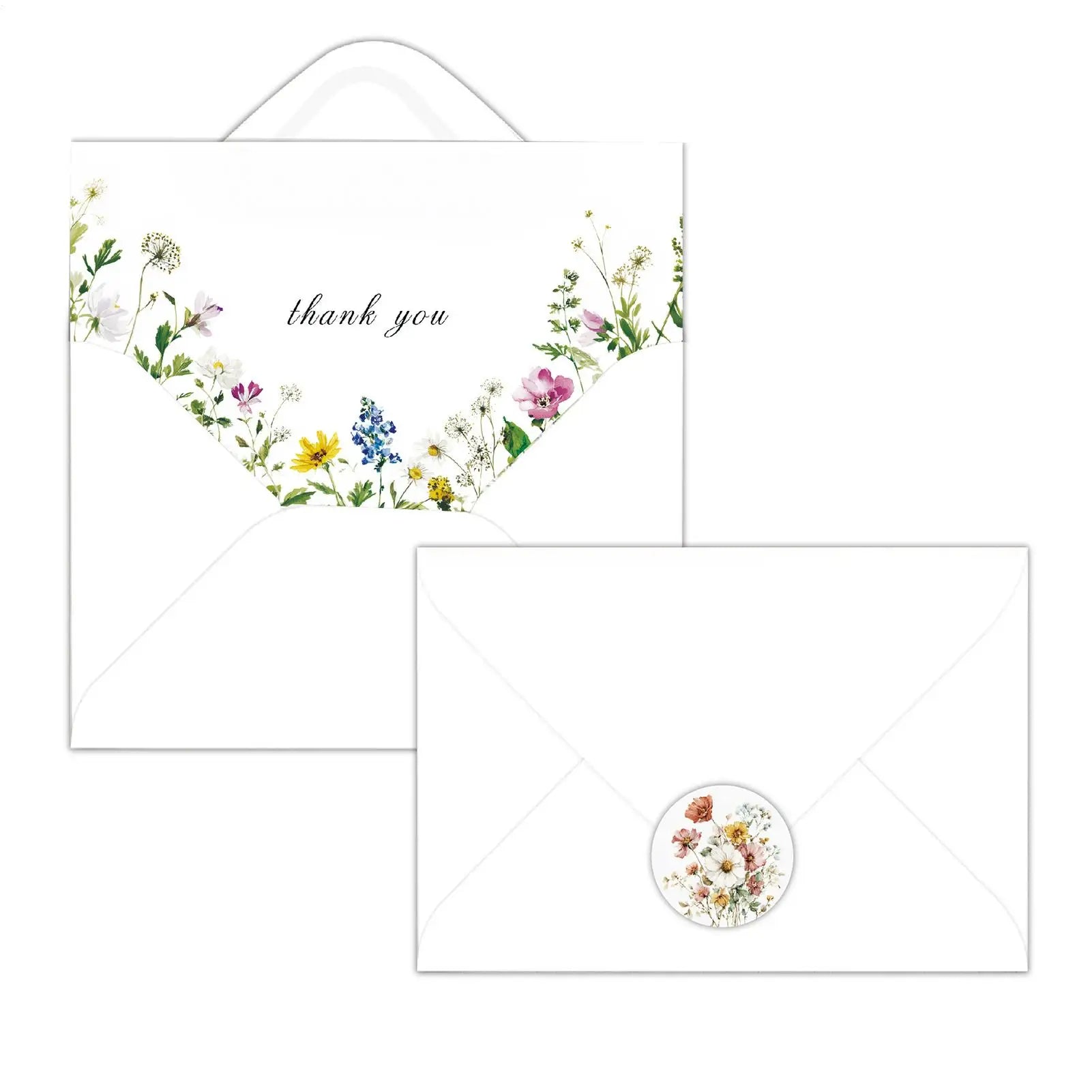 4Pcs Watercolor Floral Botanical Design Greeting Cards With Envelopes For Thank You Birthday Wedding Thank You Cards Oasis Select