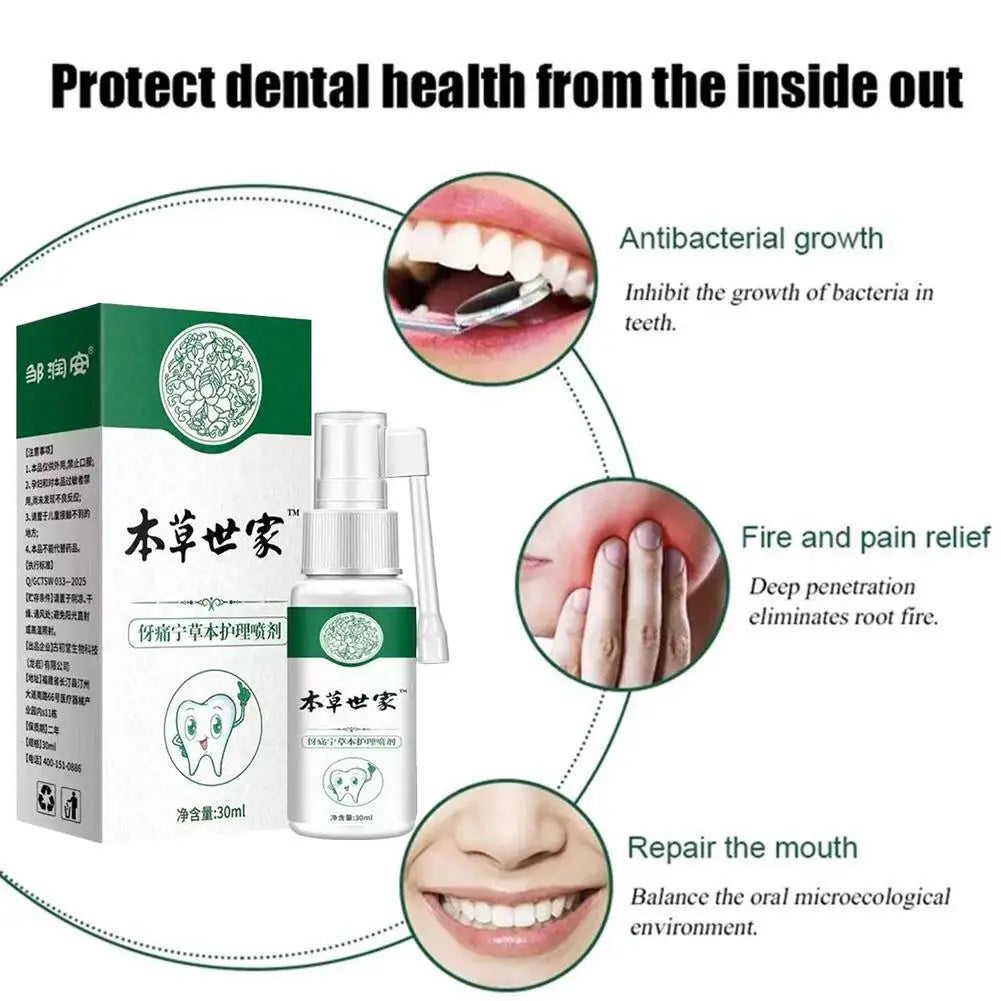 Gum Repair Drops 30ml – Soothe Sore Gums & Remove Tartar Oral Care Serum Oasis Select