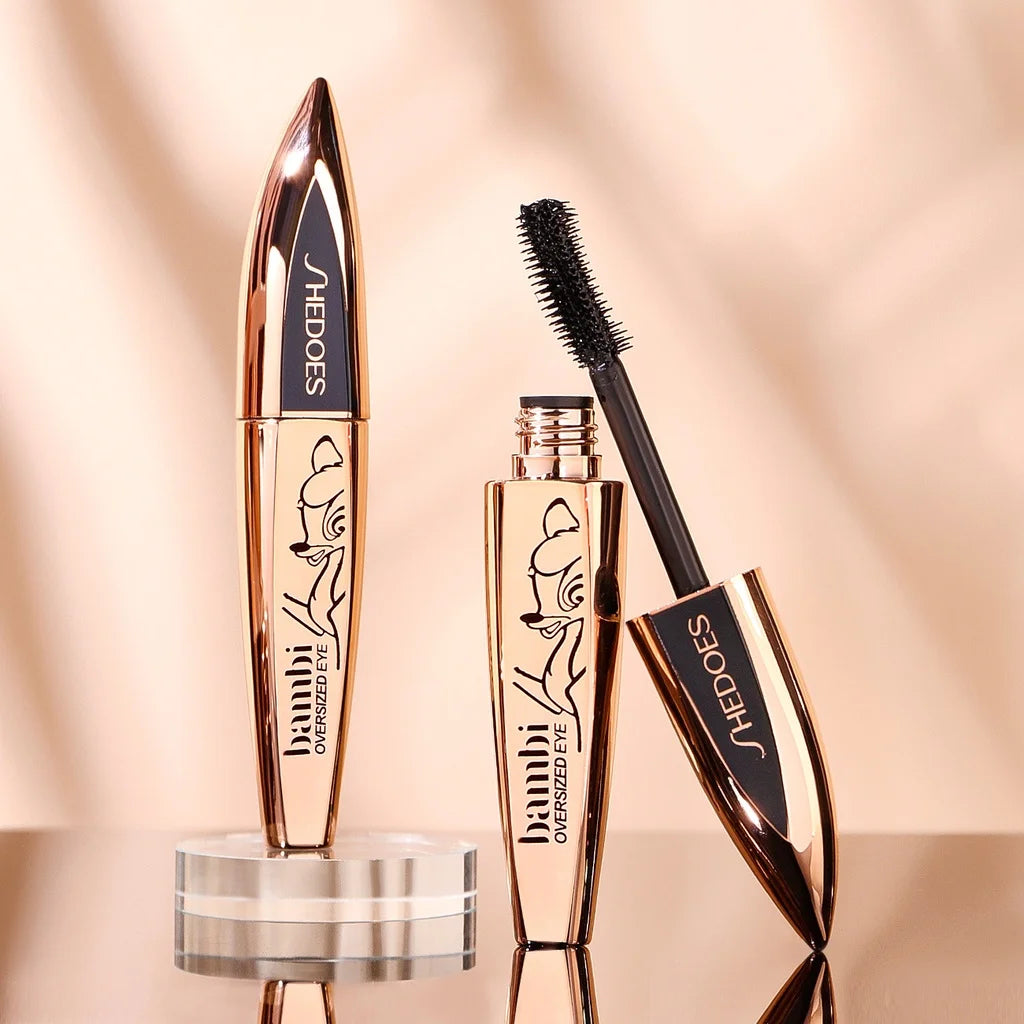 Deer Eye Black Waterproof Mascara – Long-Lasting Volume