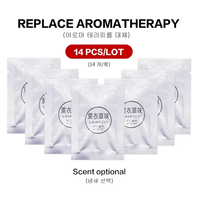 7/14/24PCS Car Air Freshener Export Car Air Conditioner Outlet Solid Perfume Car Perfume Stick Refill 7 Flavor Car Air Freshener Oasis Select 14 Pcs Lavender