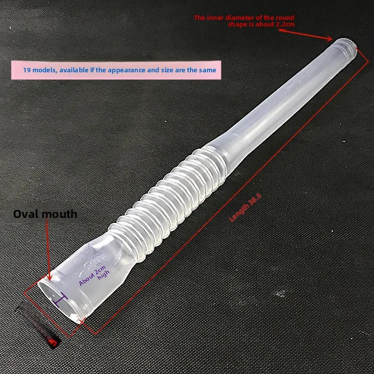 Fireproof Gas Water Heater Stainless Steel 60-150mm Aluminum Strong Universal Exhaust Car Intake Pipe Extension Tube Length Oasis Select 19