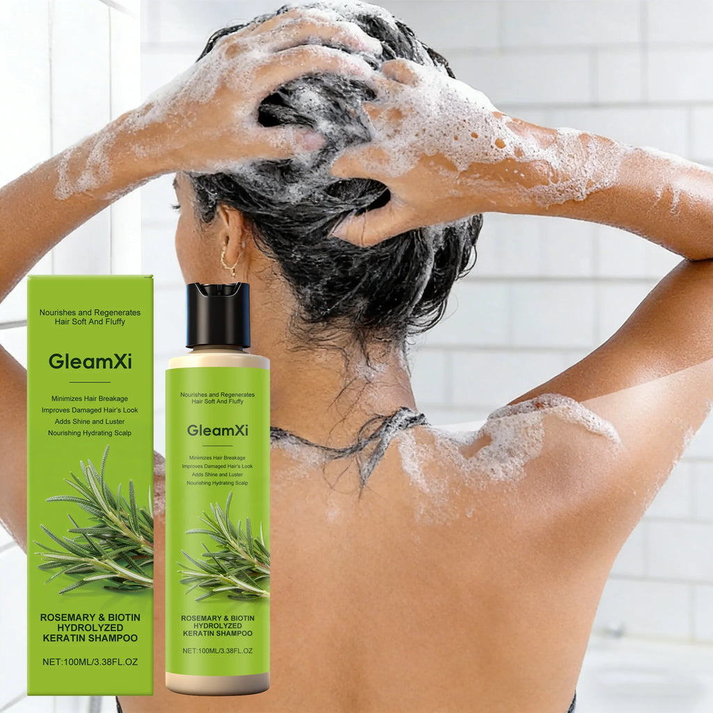Rosemary Shampoo Hair Thickness Regrowth Soothing Scalp Anti Dandruff Oil Control Repair Split Ends Hair Refreshing Fluffy Hair Oasis Select