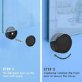 Stable Fixture Bathroom Mirror Holder Mirror Installation Stylish Mirror Installation Hardware Stylish Bathroom Decor Oasis Select China Mainland