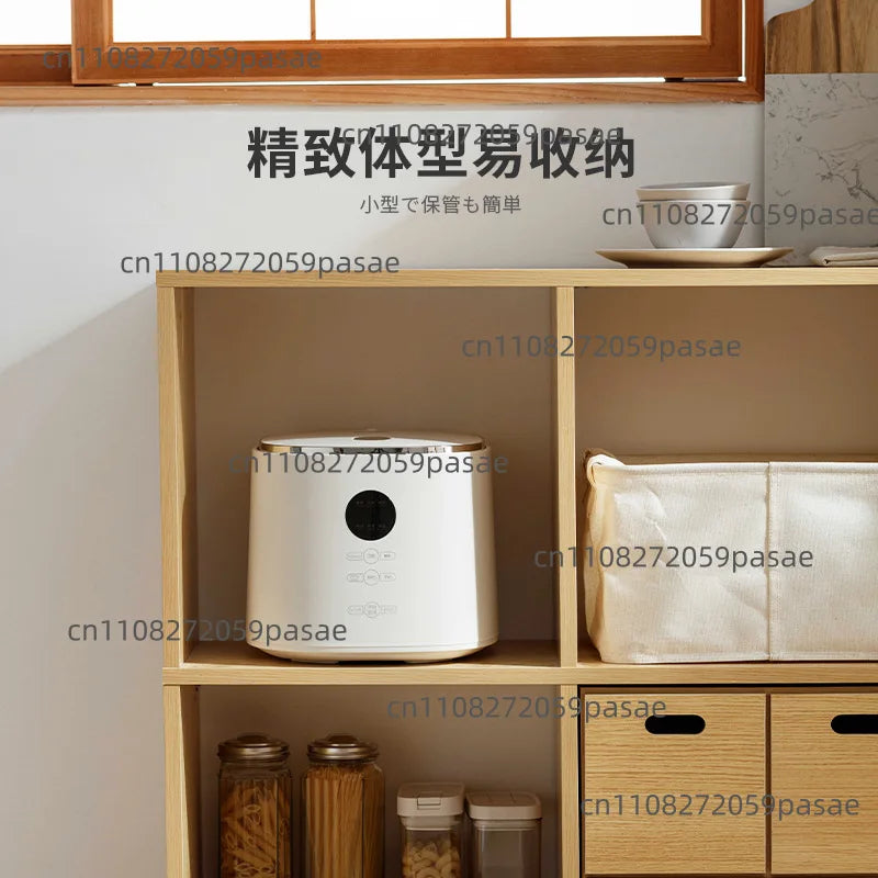 3L Smart Rice Cooker with Ceramic Glaze Pot – Serves 2–5