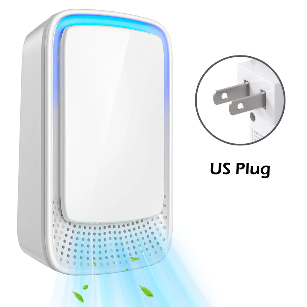 URGGU Mini Plug-In Negative Ion Air Purifier – Quiet Ionizer Plug-In Air Ionizer Oasis Select US Plug