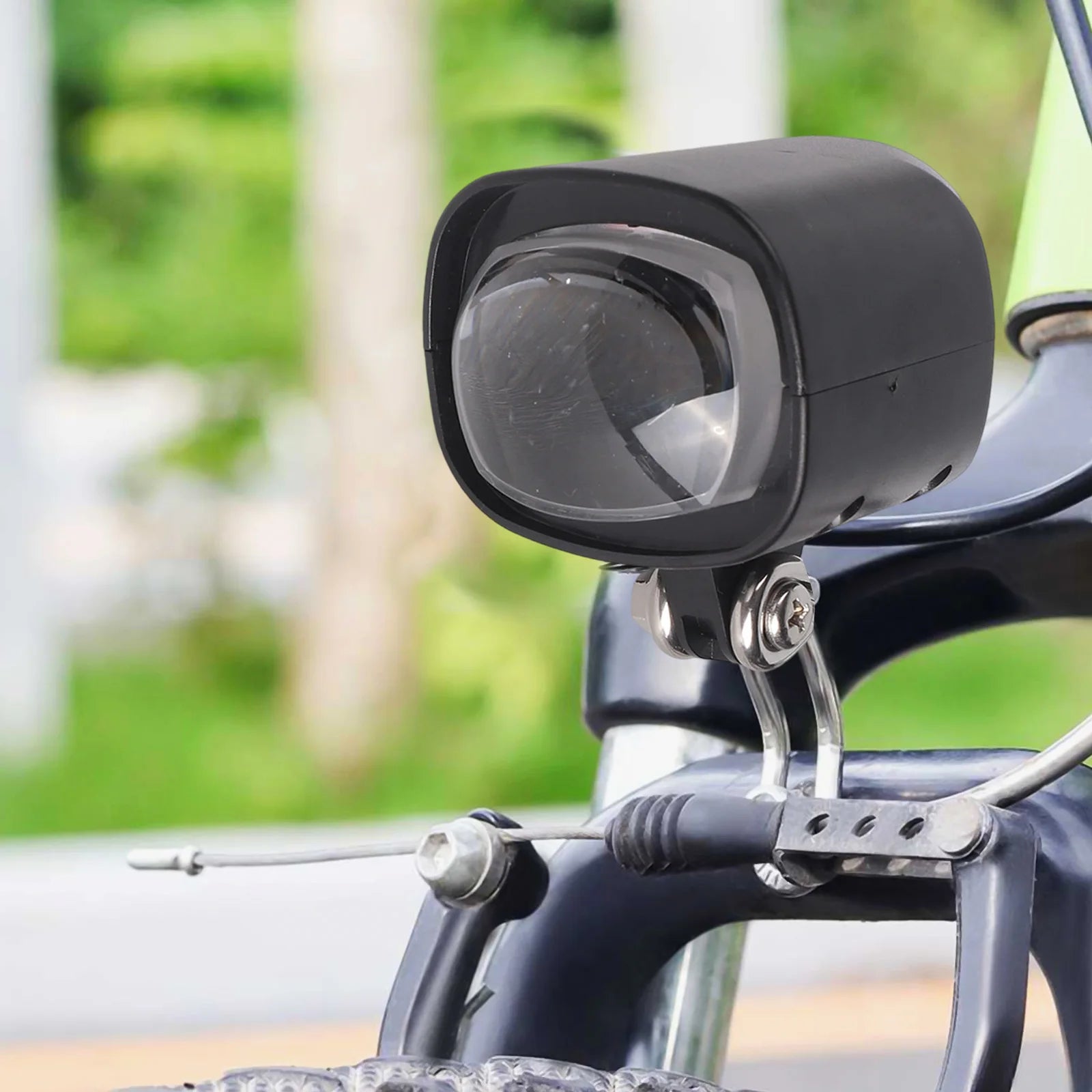 Electric Bike LED Headlight Offering Bright Illumination with a Reliable Waterproof Feature for All Riding Conditions Oasis Select