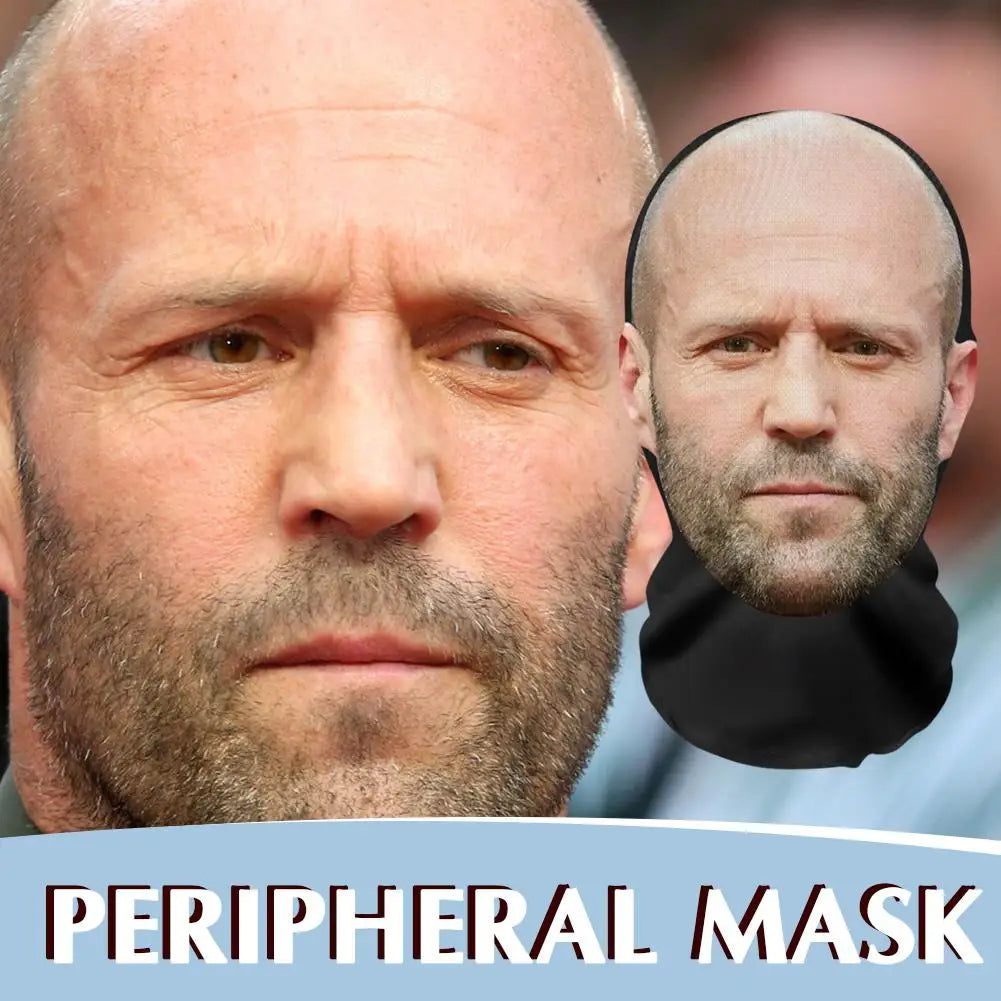 3D Printed Full Face Mask – Cosplay, Party & Costume Prop Costume Face Mask Oasis Select