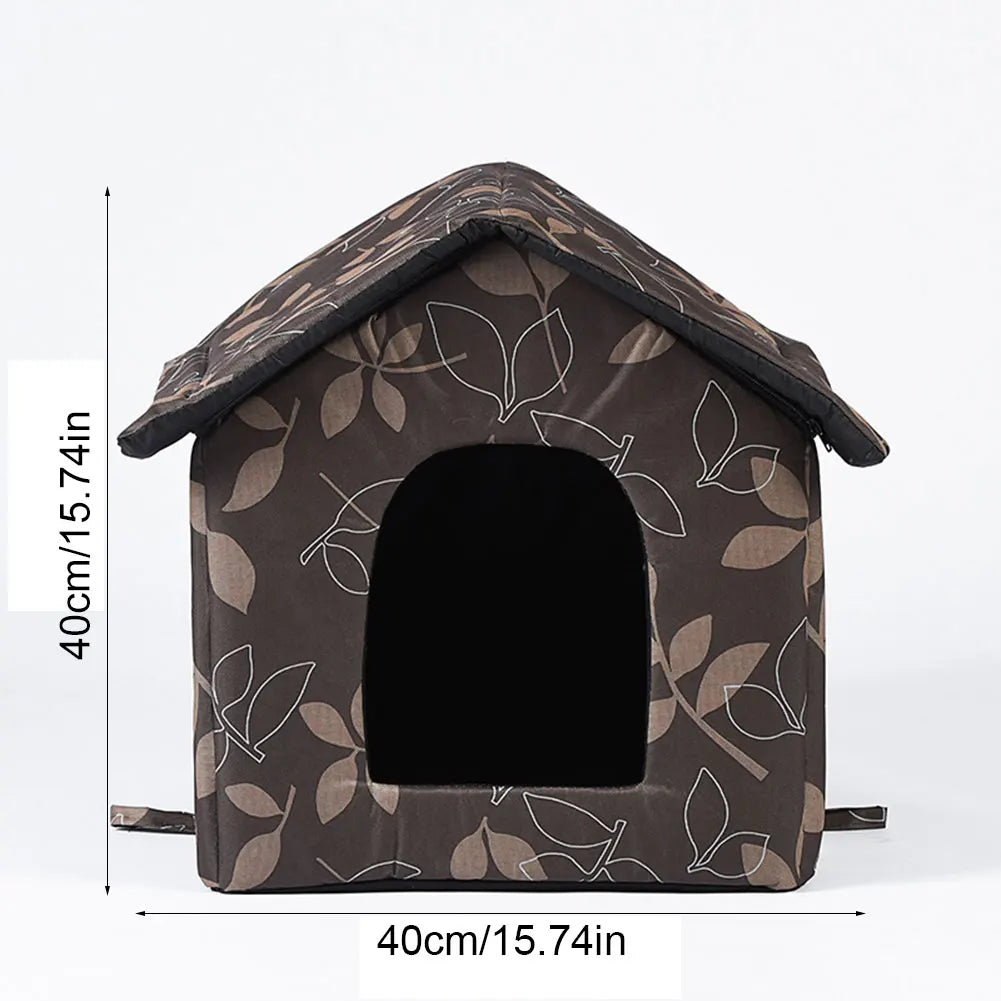 Waterproof Pet Bed House – Puppy Kennel & Kitten Cave Hut Pet Bed House Oasis Select france