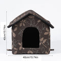Waterproof Pet Bed House – Puppy Kennel & Kitten Cave Hut Pet Bed House Oasis Select france