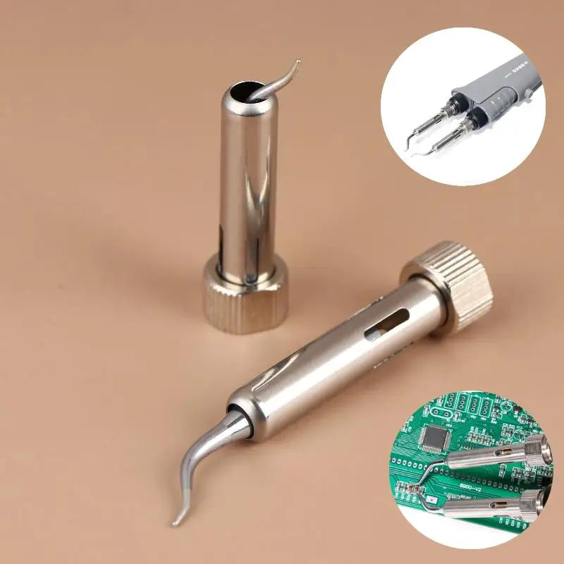 Hot Sale 1Pair 938D Portable Hot Tweezers Mini Soldering Station Solder Tips For BGA SMD Repairing Accessories Oasis Select