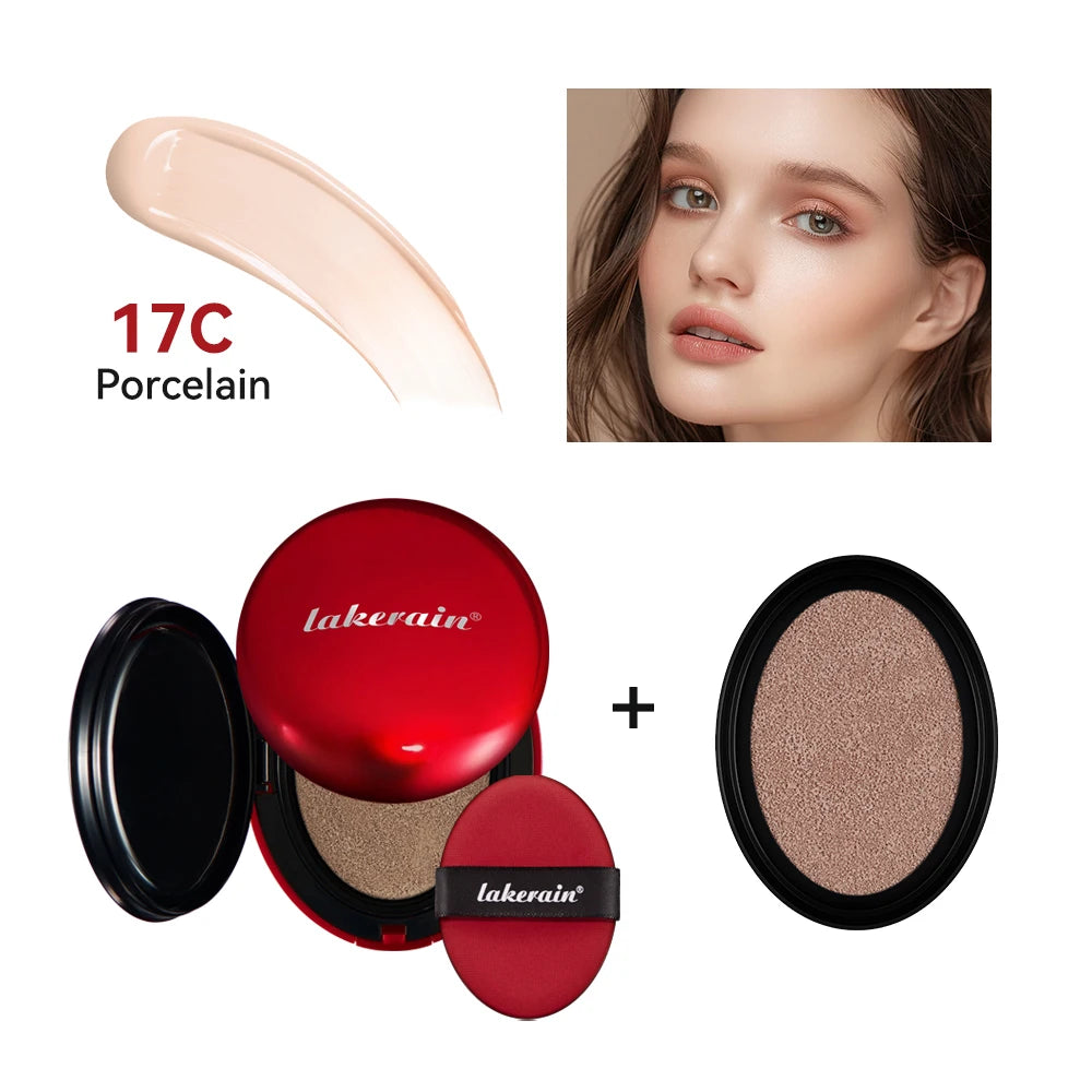 CC Cream Cushion Foundation – Full Coverage, SPF & Refill