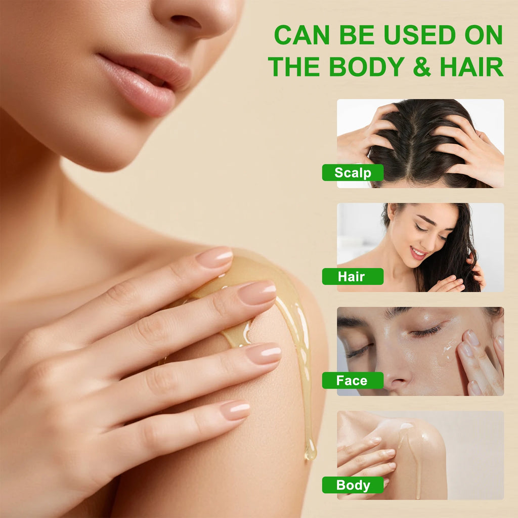 100% Pure Jojoba Oil for Hair – Anti-Frizz & Deep Hydration 100ml Hair Treatment Oil Oasis Select