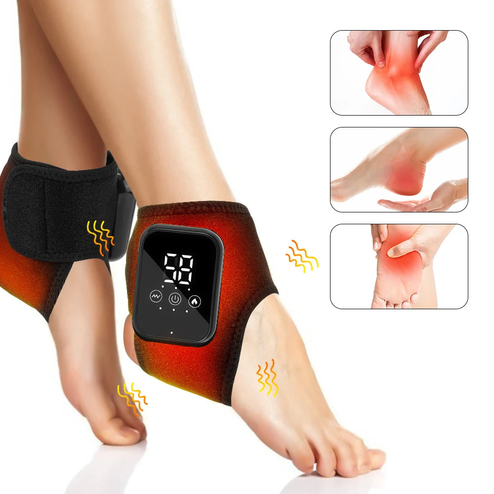 EMS Electric Foot Massager Mat – 8 Modes & Remote Control