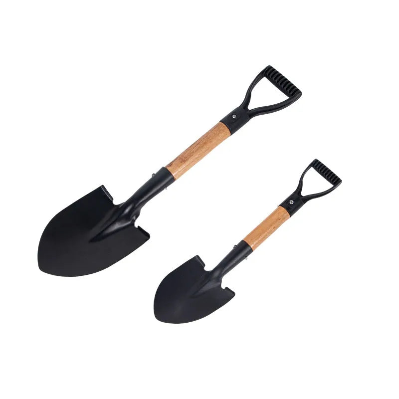 36/50.5cm Digging Shovel Manganese Steel Shovels Kids Trowel Waterproof Rustproof Garden Scoop for Outdoor Beach Camping Oasis Select