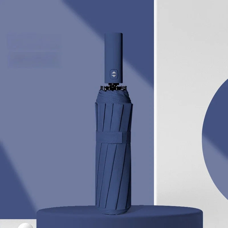 Morandi Fully Automatic Umbrella Black Glue Sunscreen Sun Umbrella Plus Sun Umbrella Wholesale Oasis Select Navy 24K iron