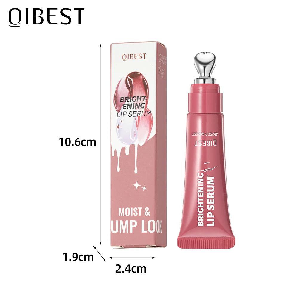 QIBEST Crystal Jelly Lip Gloss Tint – Mirror Shine & Hydrating