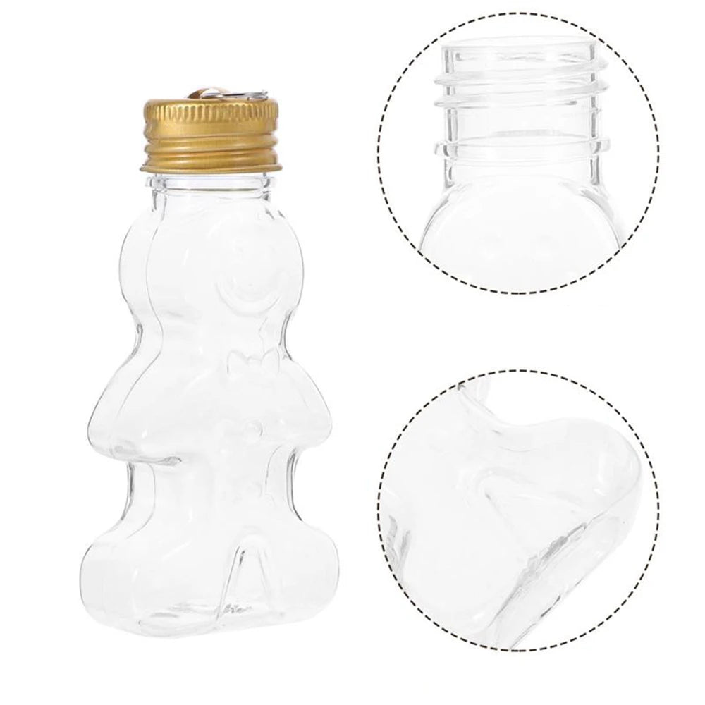 Christmas Gingerbread Man Mini Bottle | 50ml Xmas Decoration