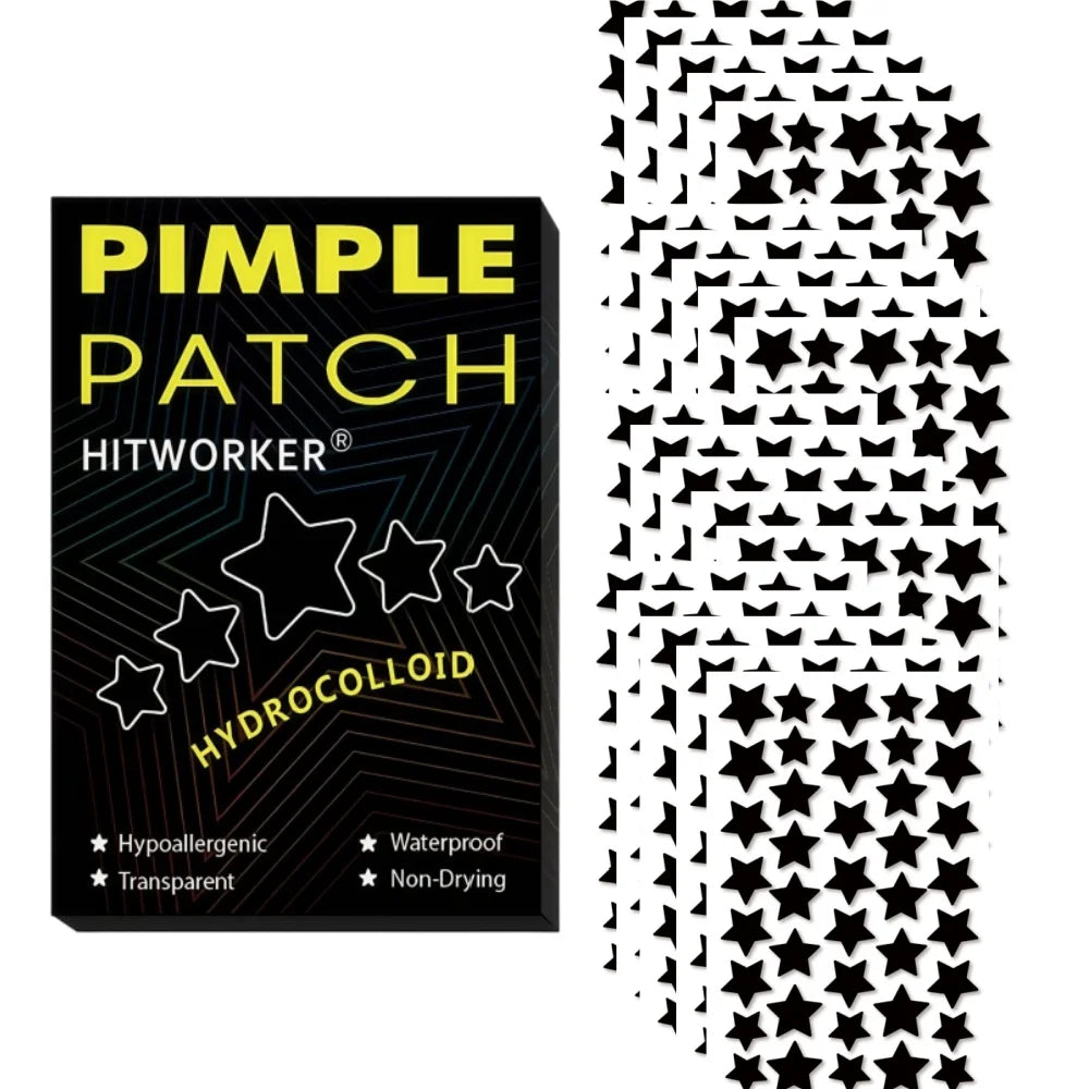 Star shaped hydrocolloid acne patch 800/200/400 pieces/box acne patch, gentle and non irritating absorption acne patch patch Oasis Select 800pcs