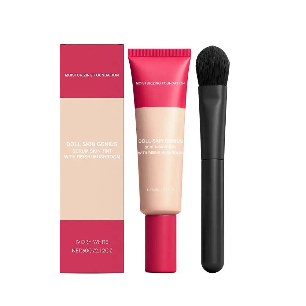 Moisturizing foundation cream Matte Finish Lightweight Soft Focus Concealing Moisturizing Oil Control Nourishing Korean Cosmetic Oasis Select C