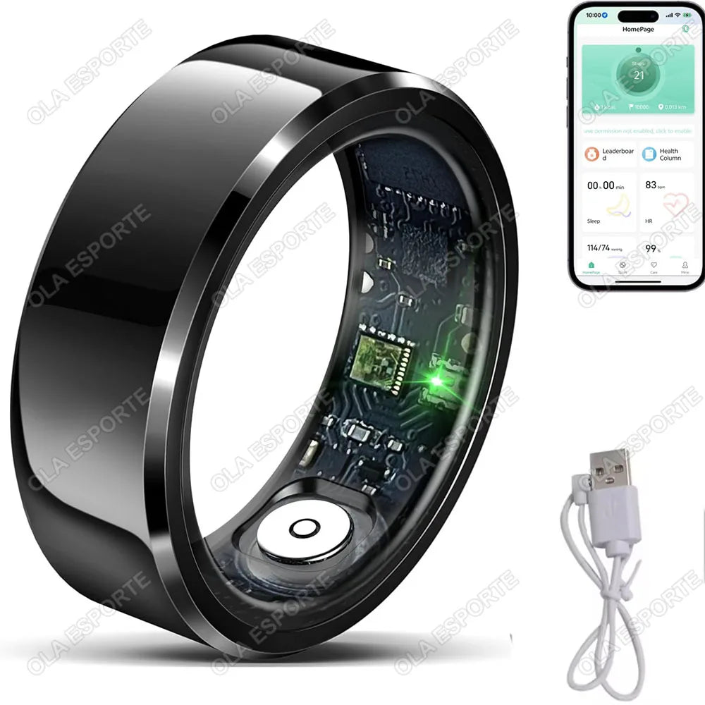 Ola Esporte Smart Ring – Heart Rate, Sleep & SpO2 Monitor