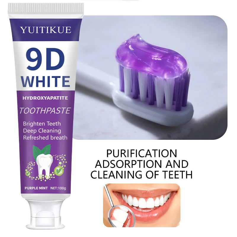 Purple Whitening Toothpaste – Stain Removal & Fresh Breath 100g