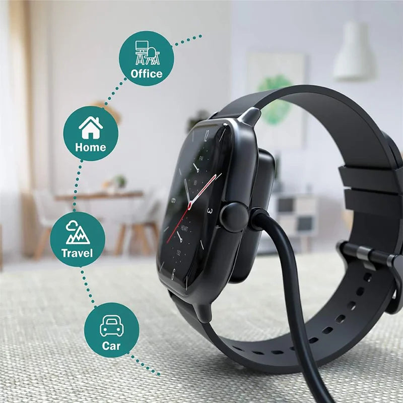 Magnetic Charger Cable for Amazfit Bip 3, GTS 2/4 Mini, GTR 2 Smartwatch Charger Cable Oasis Select