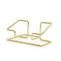 Metal Desktop Business Card Holder & Sign Display Stand