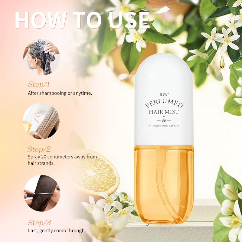 Rose Hair Fragrance Mist – Long-Lasting Floral Hair Perfume Spray Hair Fragrance Mist Oasis Select