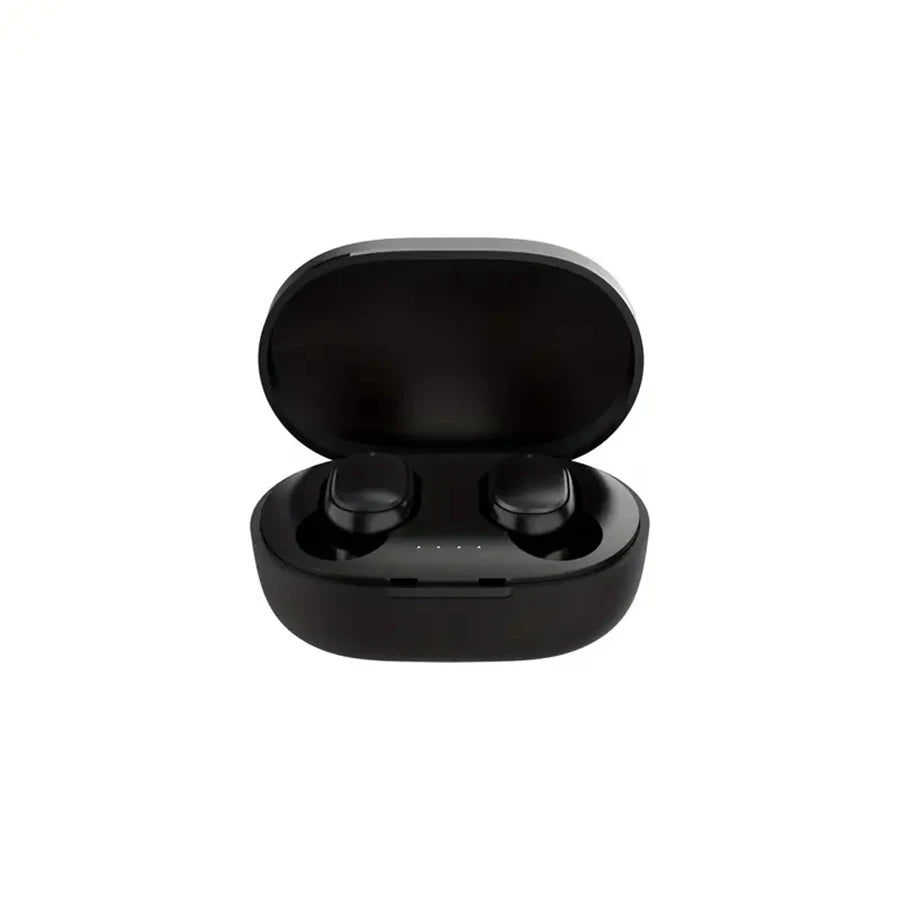 TWS A6S Headset Wireless Earphones Bluetooth Headphones Sport LED Display Touch Stereo Fone Bluetooth Earbuds for Xiaomi Huawei Oasis Select Black
