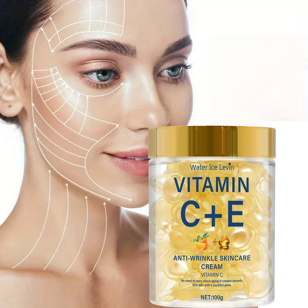 Vitamin C+E Anti-Wrinkle Cream – Retinol & Hyaluronic Acid Anti-Aging Face Cream Oasis Select