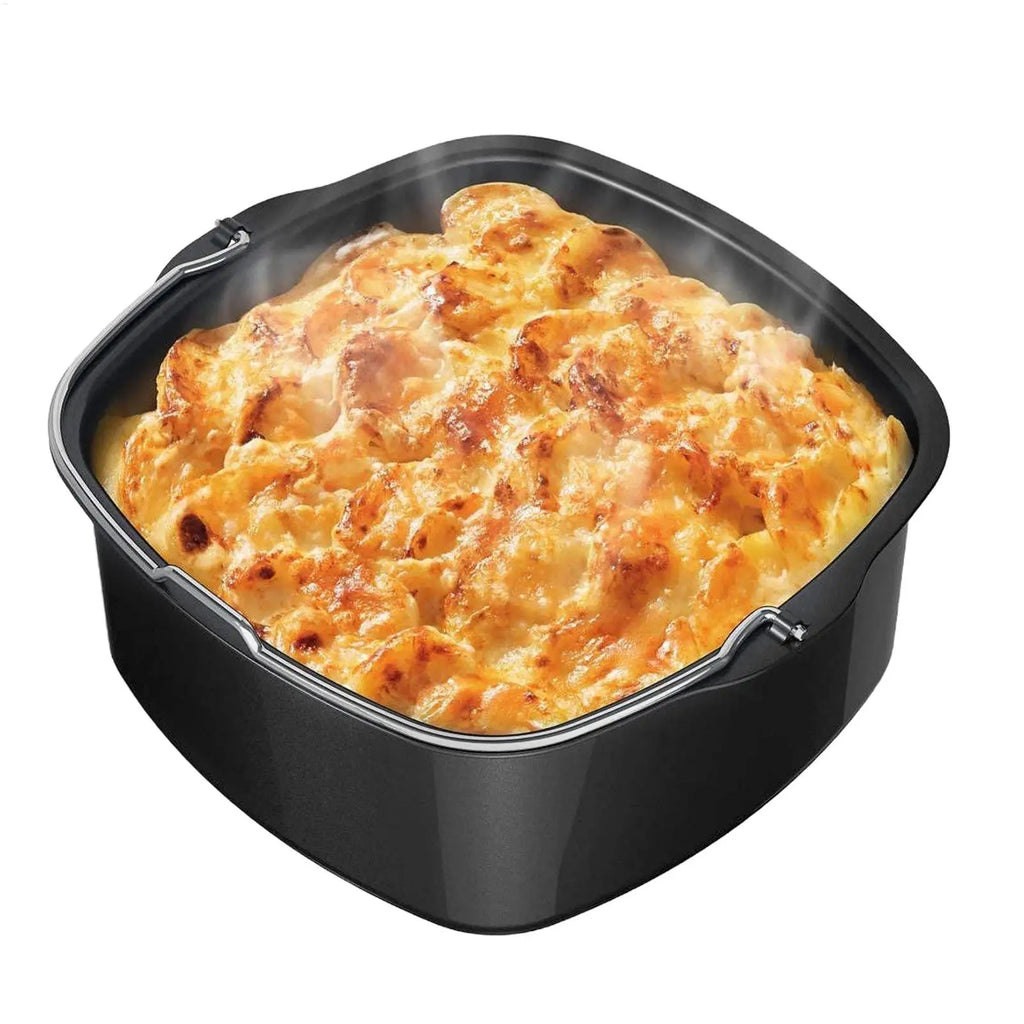 Air Fryer Cake Barrel Pans Tray Basket Cake Mold Baking Barrel Heat Resistant Kitchen Cooking Tool for Brownies Casata Home Oasis Select
