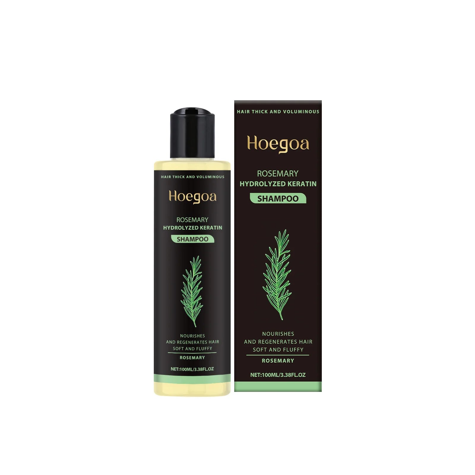 Hoegoa Rosemary Keratin Shampoo – Anti-Frizz & Hair Repair Keratin Hair Shampoo Oasis Select 100ml