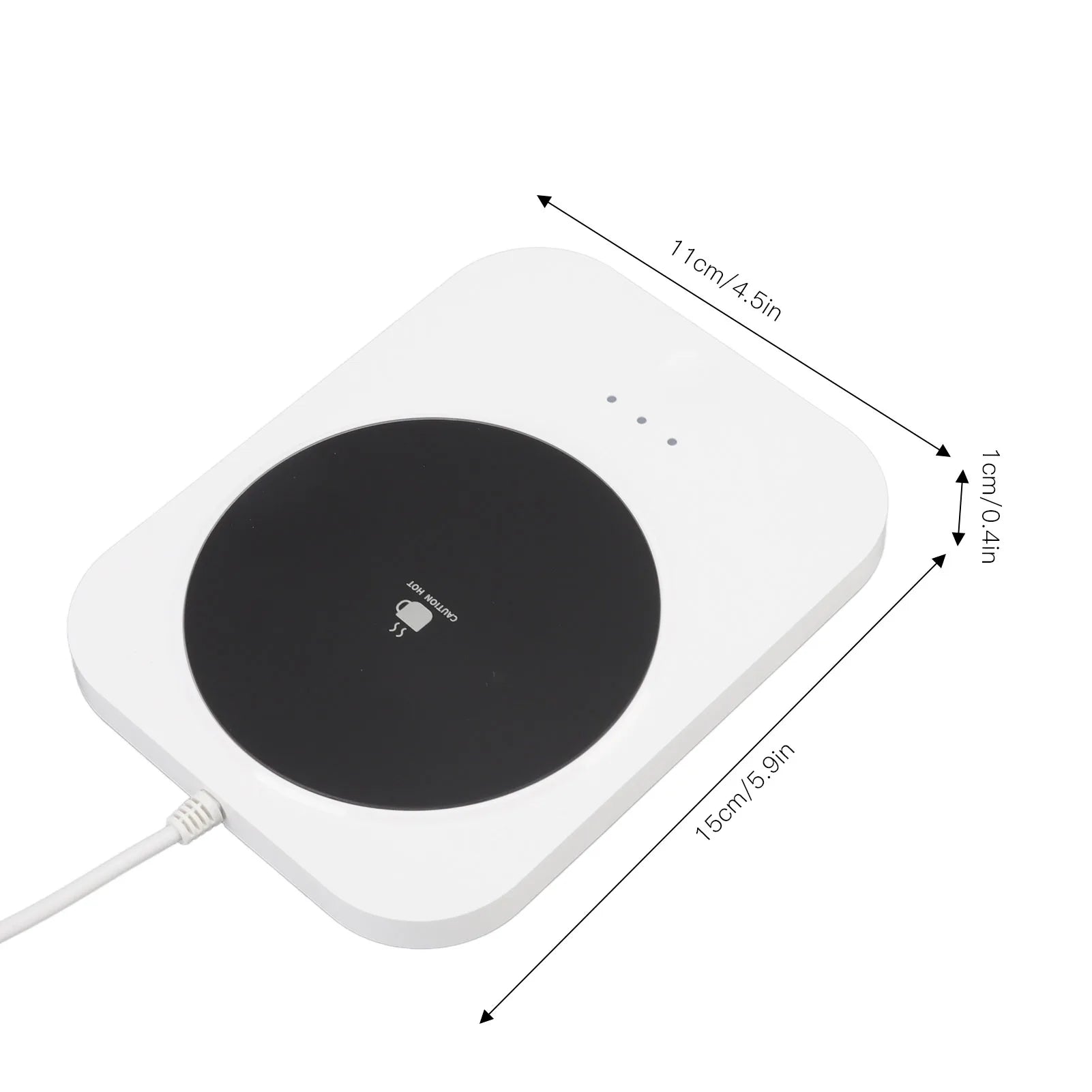 Smart Mug Warmer Coaster | 3 Temp Settings & Auto Shut-Off