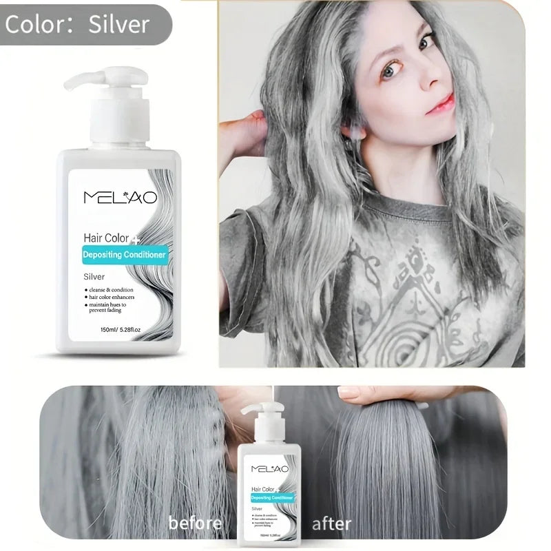 MELAO Semi-Permanent Hair Color Depositing Conditioner