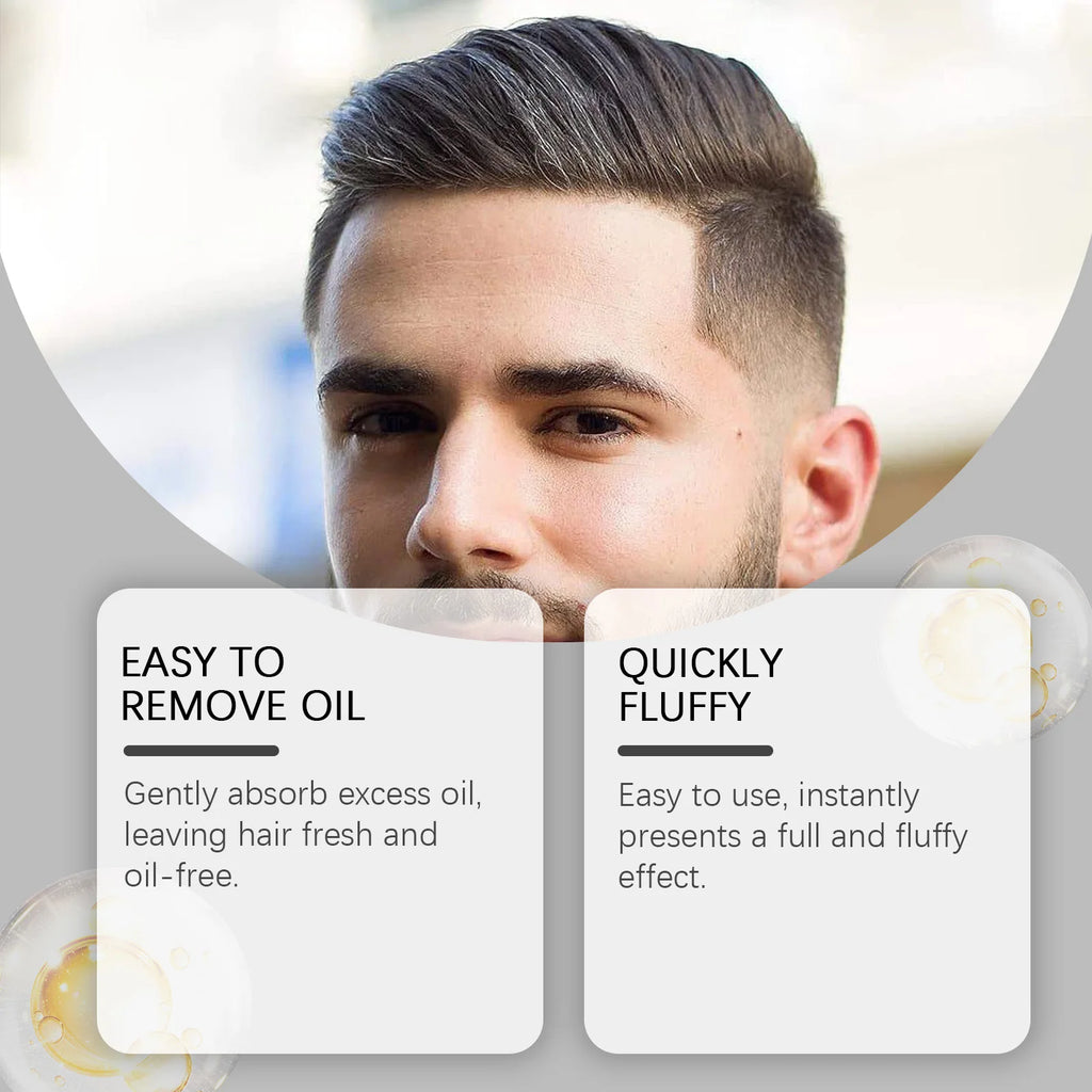Volumizing Hair Powder Man Refreshing Oil Control Long-Lasting Hair Texturizer For Capturing Hairstyles Fluffy Texture Powder Oasis Select