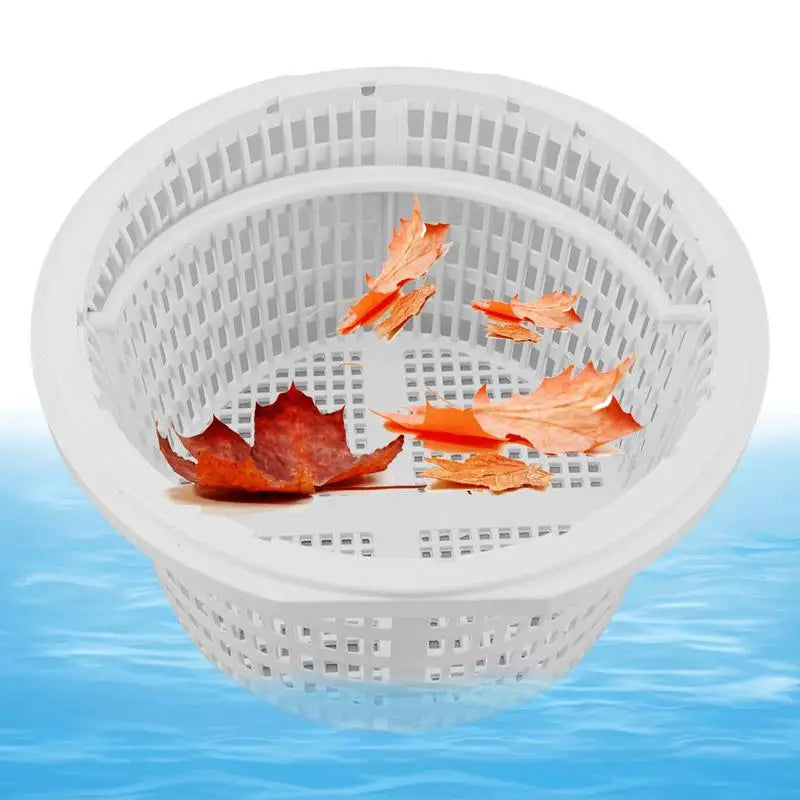Skimmer Basket For Pool Replacing Strainer Basket Compact Pool Supplies Skimmers With Handle For Removing Leaves Grass Hair Scum Oasis Select