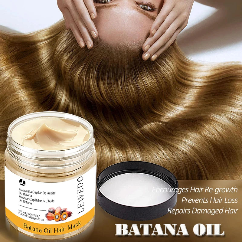 Batana Oil Hair Conditioner Organic Batana Oil For Dry Frizzy Hair Nourishing Smoothing Mask Moisturizes Scalp Repairs Damaged Oasis Select