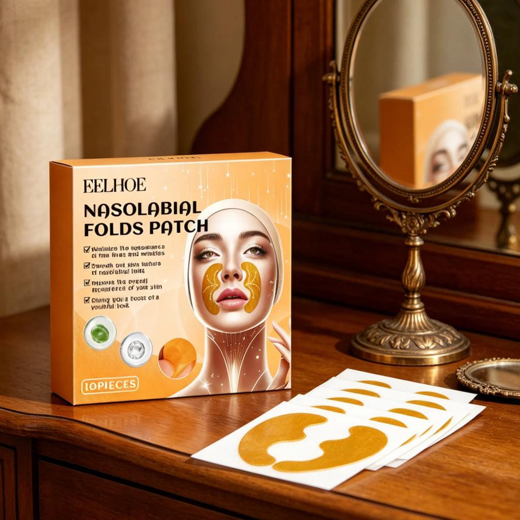 EELHOE Nasolabial Fold Patches – Anti-Wrinkle & Skin Firming Anti-Wrinkle Facial Patches Oasis Select