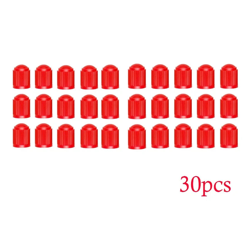 10-100PCS Automatic Plastic Zwarte Fiber Ventilation Pipe Met O-Ring Cover Dome Ventilation Valve Dust Valve Automatic Motor Oasis Select 30pcs-Red