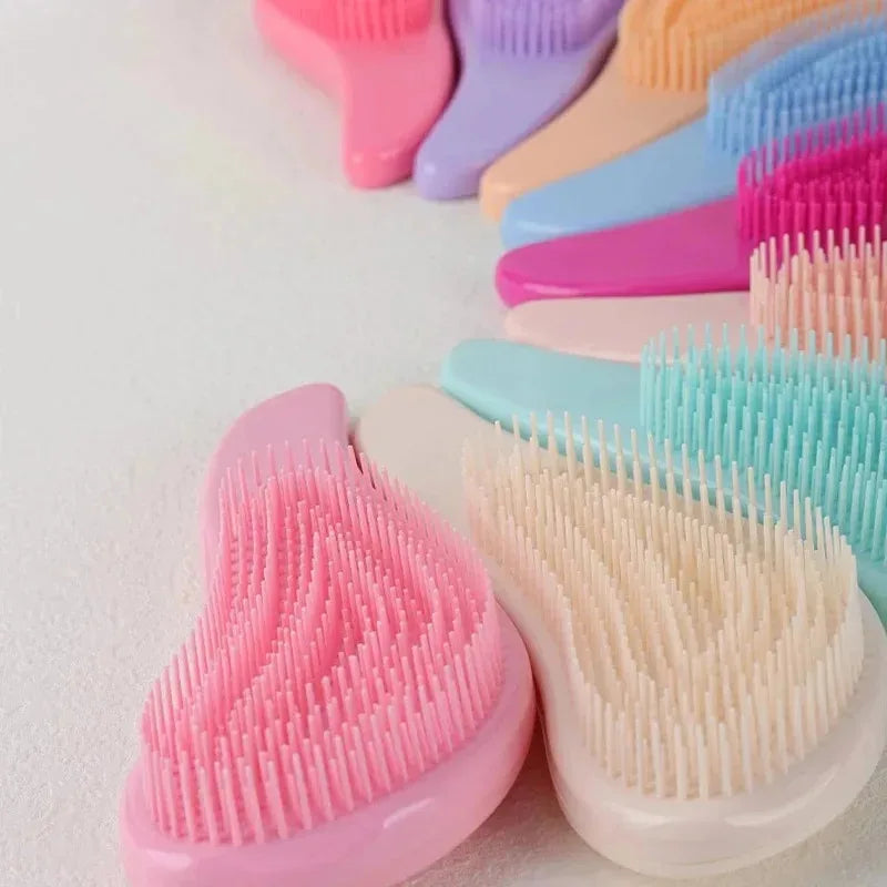 3/6Pcs Comb Anti-static Massage Hair Brush Tangle Detangle Air Cushion Hair Brush Comb Salon Barber Hair Styling Tools Oasis Select