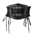 Women's Gothic Lace Corset Belt – Retro Punk Elastic Waistband