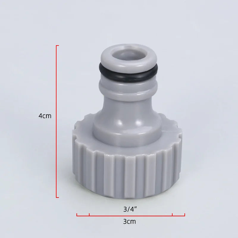 10PCS High Quality Plastic Hose Connector 3/4'' Garden Hose Quick Adapter Fittings Gardening Car Washing Watering Tool Oasis Select 10PCS E