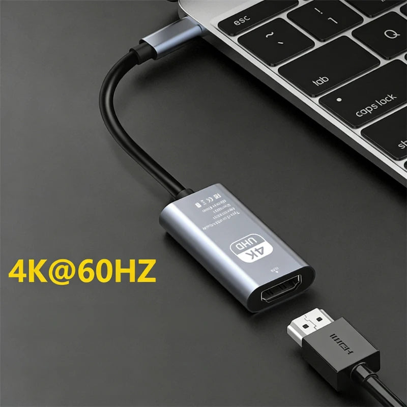 4K USB-C to HDMI Cable 30/60Hz – MacBook, iPad & iPhone 15 USB-C HDMI Cable Oasis Select