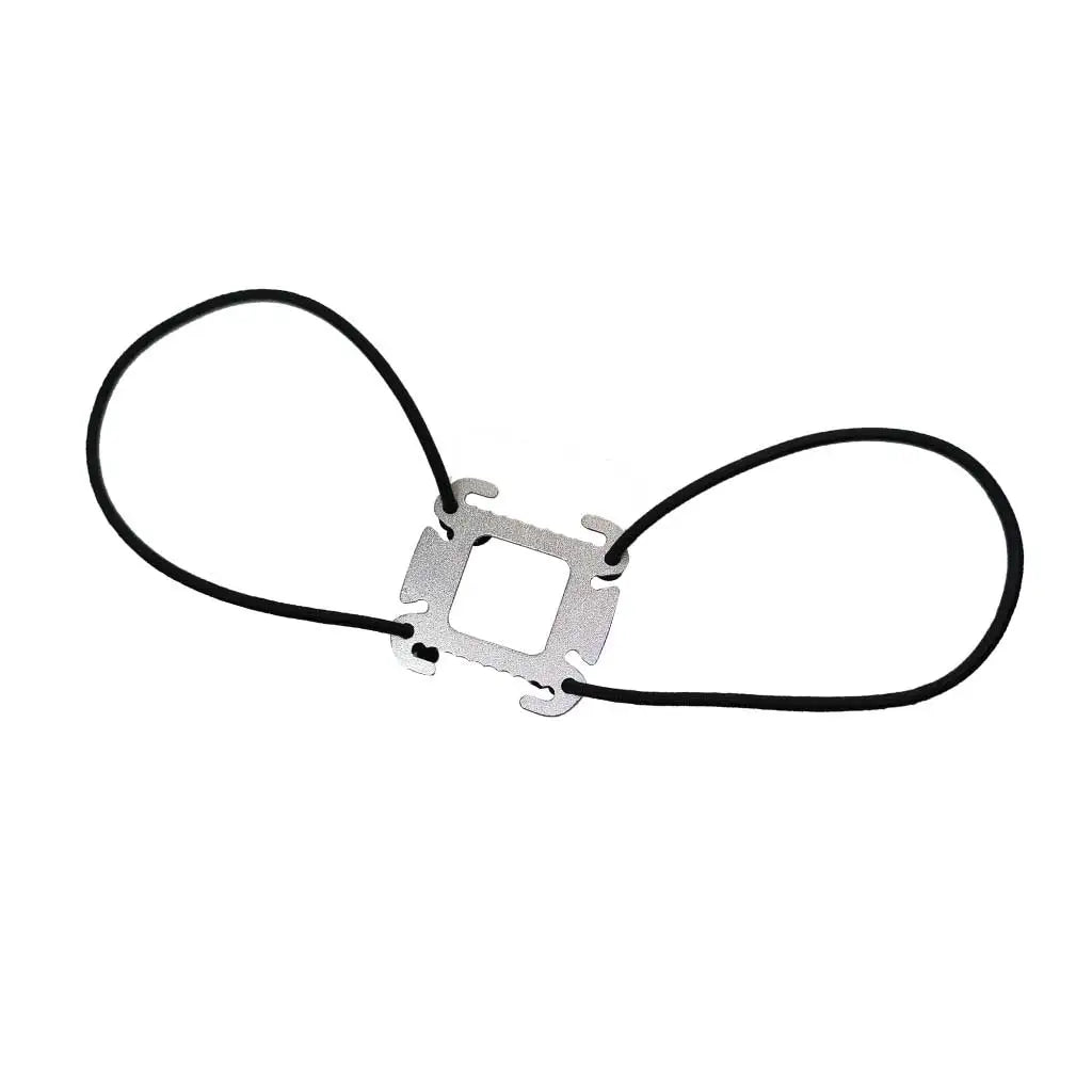 Diving Weight Belt Keeper Slide Buckle Stainless Steel Portable Fixing Stopper Fixing Rope Buckle Stopper Slider for Snorkeling Oasis Select